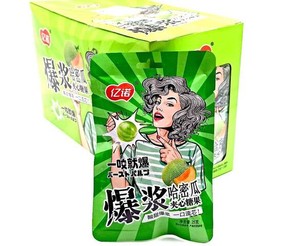 Карамель леденцовая "Yinuo" со вкусом дыни