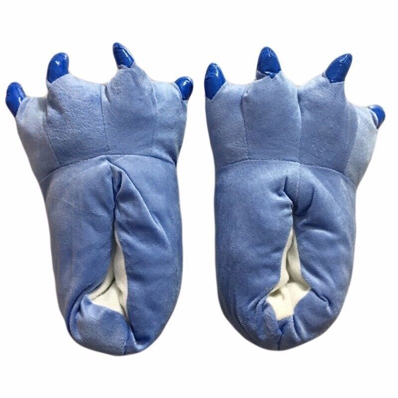 Тапки "Лапы" голубые 35-39 р