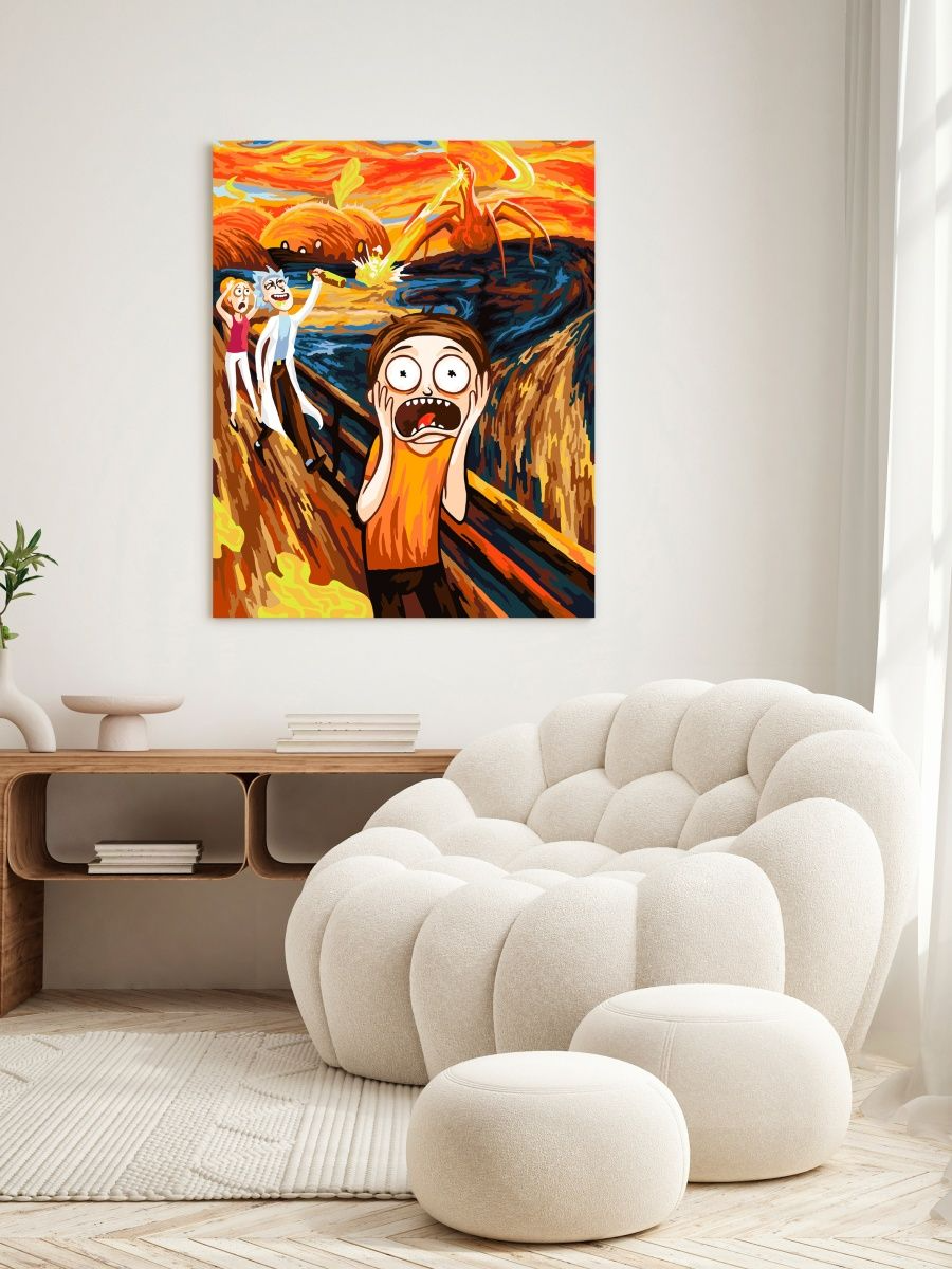 Картины по номерам "Морти Крик" 40х50 см - фото 2