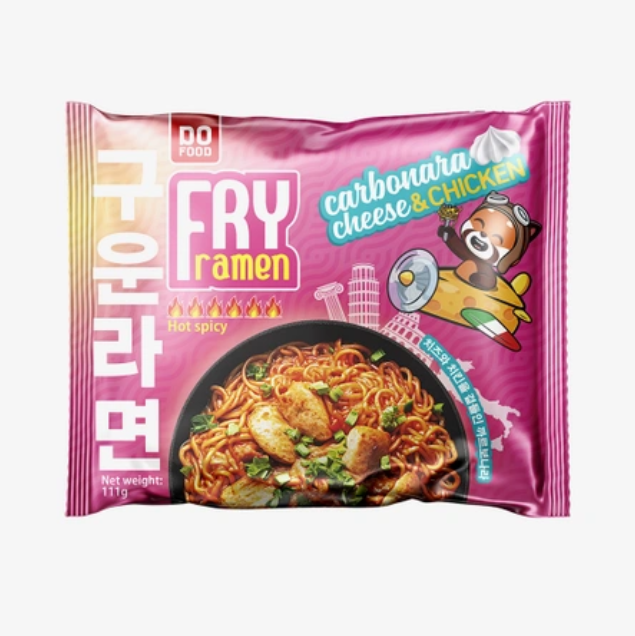 Лапша FRY Ramen Carbonara Cheese with Chicken   111гр