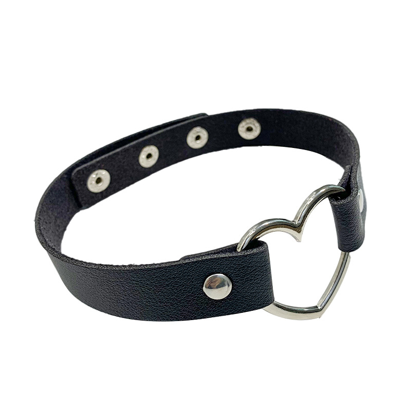 Чокер "Сердце" черный - фото 2