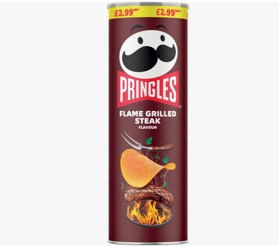 Pringles Flame Grilled Steak (Стейк на гриле) 165г (19)