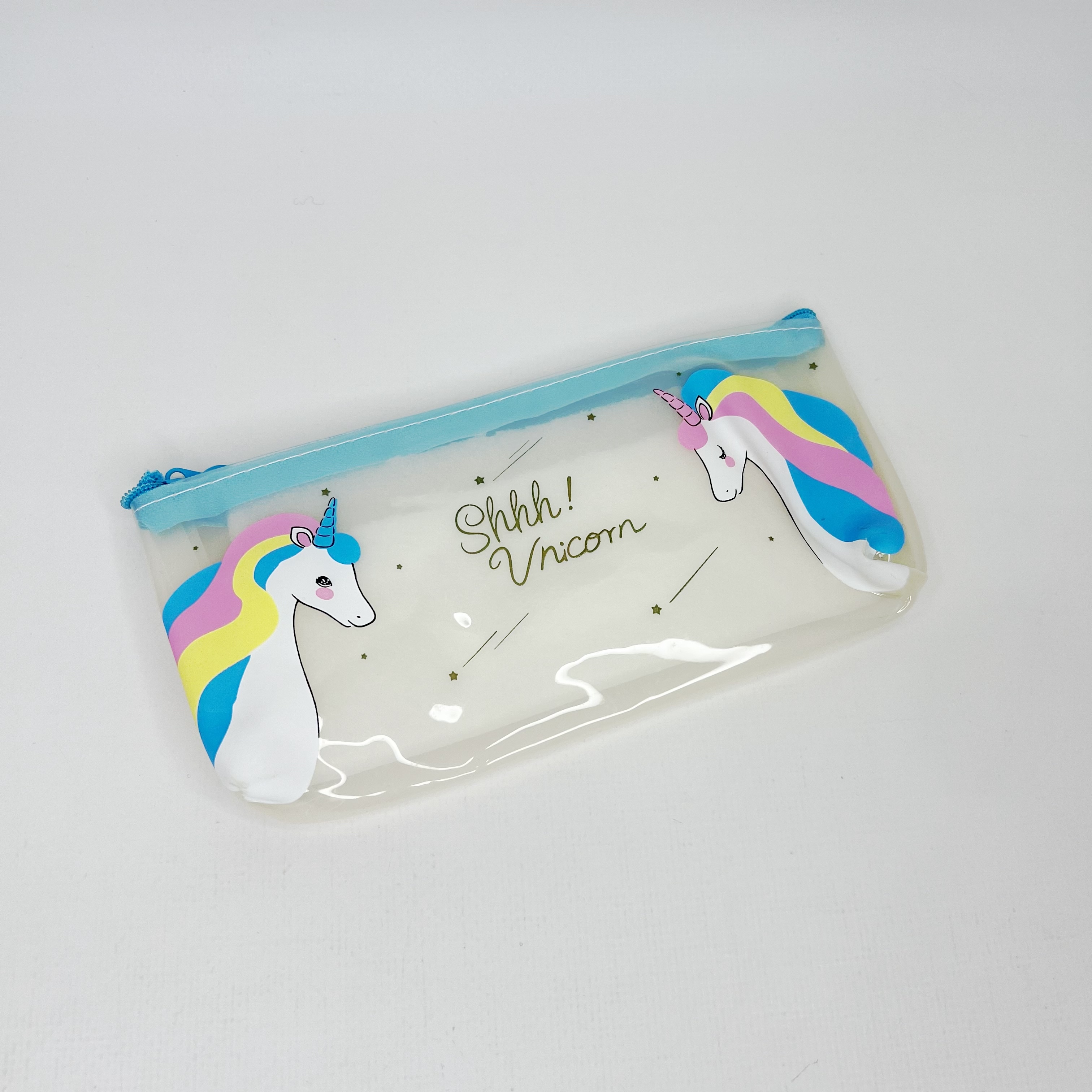 Пенал прозрачный "Единорог"