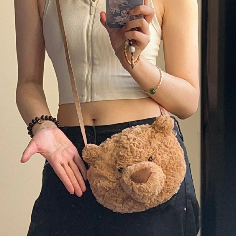 Сумка меховая "Медведь"