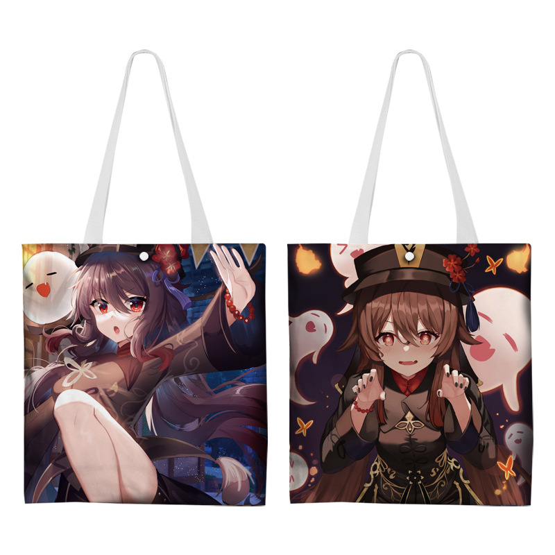 Шоппер "Genshin Impact" Ху Тао (с шляпой)