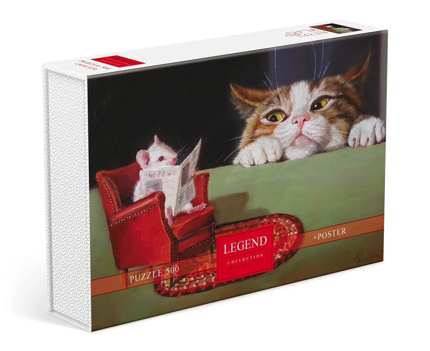 Пазлы 500 элементов 48*33см Узнай себя! в подарочн. коробочке + постер