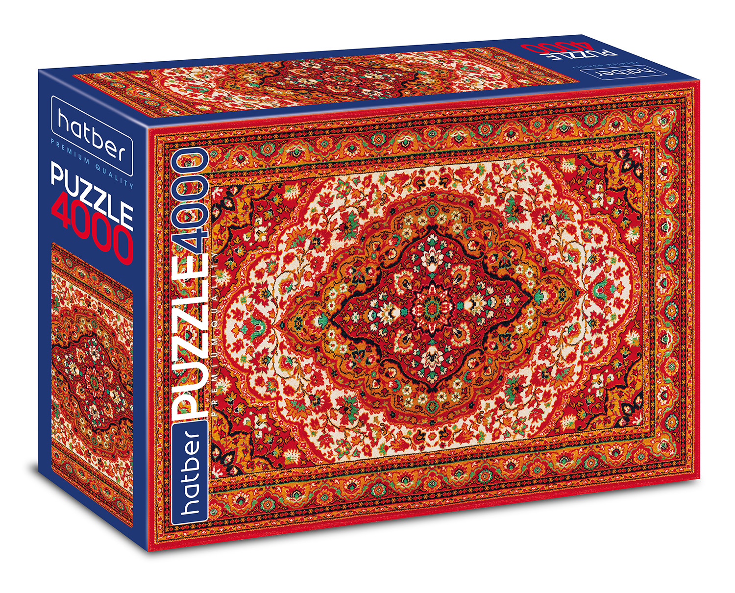 ПАЗЛЫ 4000 элементов 1350х960мм -Ковер СССР_Искусство орнамента-