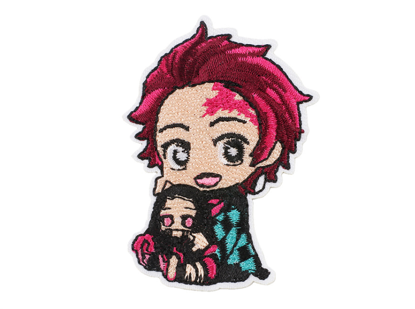 Нашивка "Большой Танджиро и маленькая Незуко"