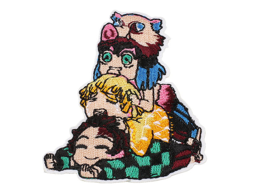 Нашивка "Клинок персонаже друг на друге"