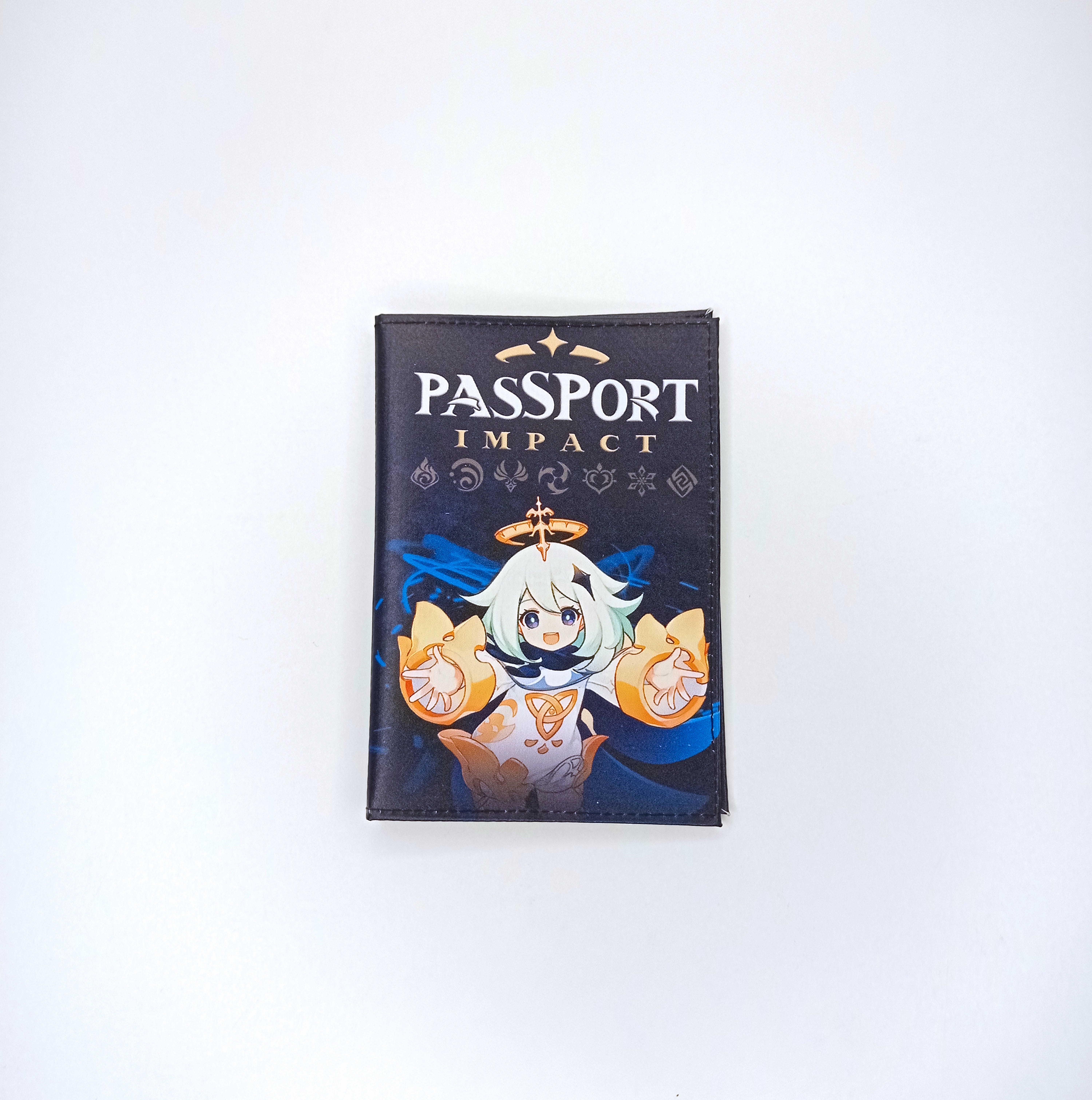 Обложка для паспорта "Passport Impact" (темно-синяя)