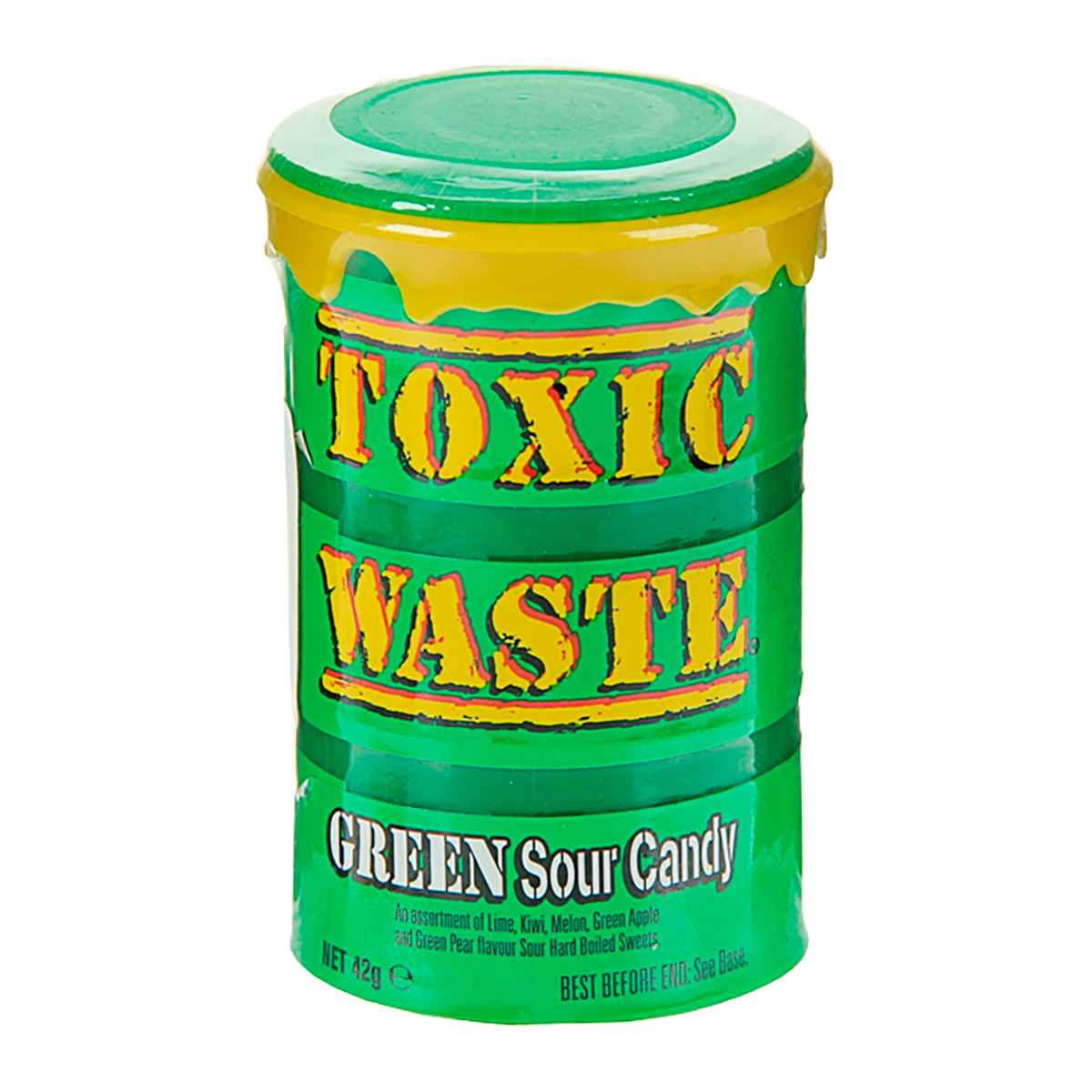 Леденцы Toxic Waste Green    42гр