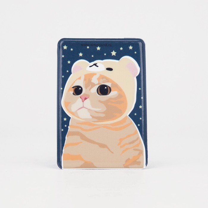 Чехол для бейджа и карточек «Коты»
