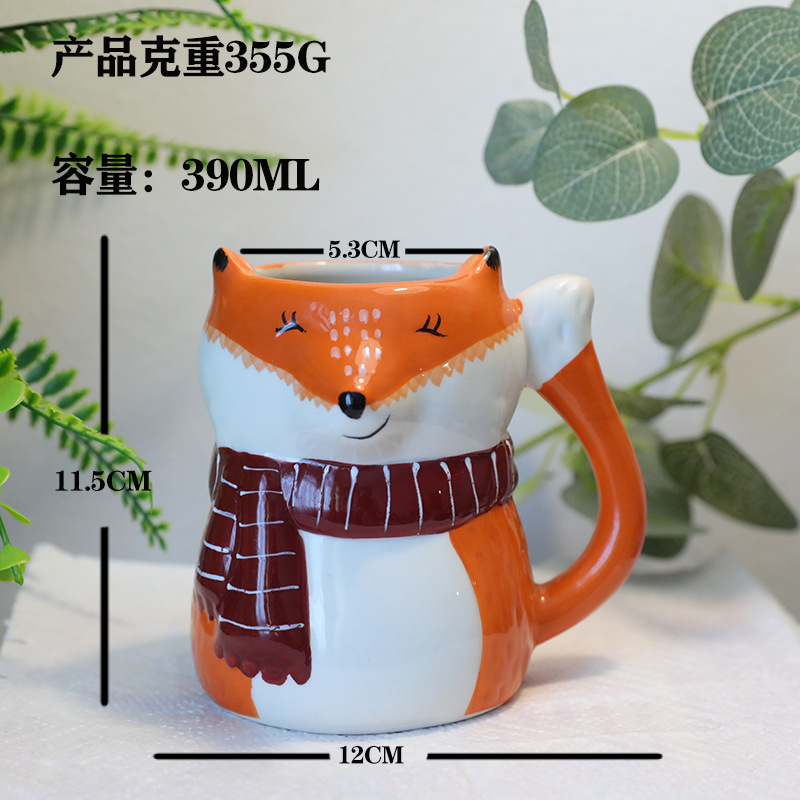 Кружка фигурная "Лиса" - фото 2