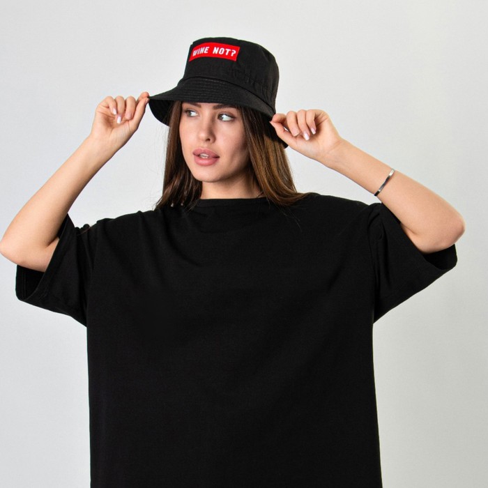 Панама Wine not?, цвет чёрный, 56-58 рр. - фото 5