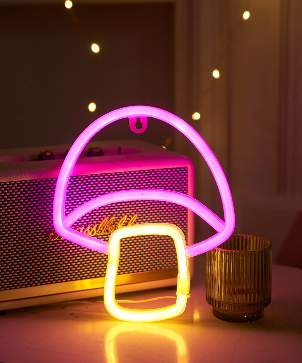 Ночник "Гриб" на подвесе (батарейки+USB)