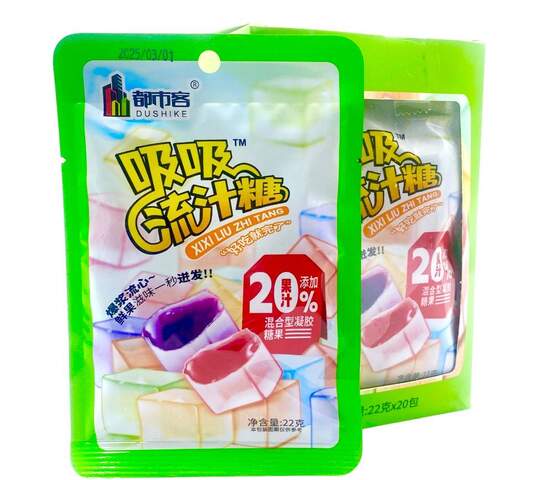 Мармелад жевательный DUSHIKE, микс вкусов 22гр