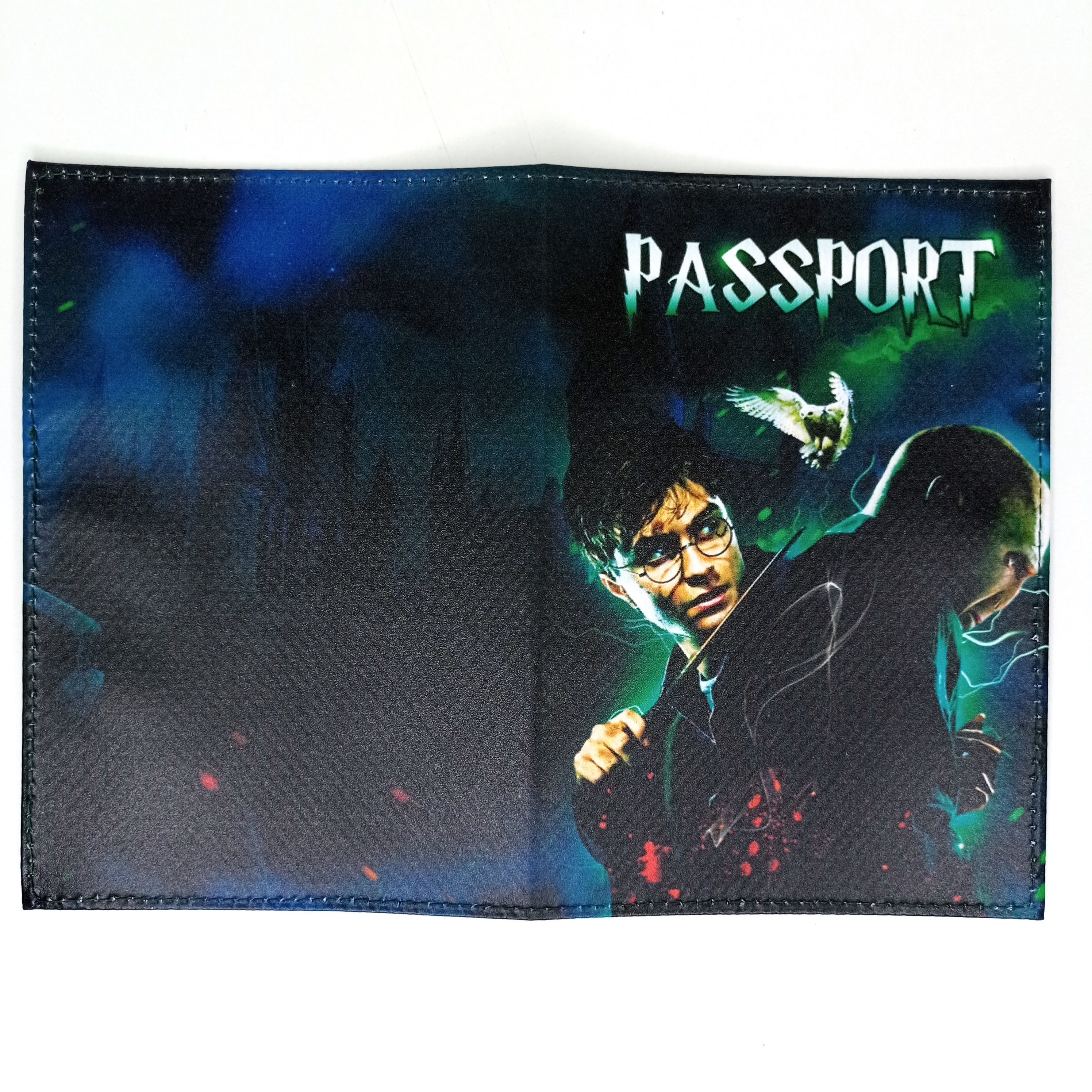 Обложка для паспорта "Гарри и Воланд"