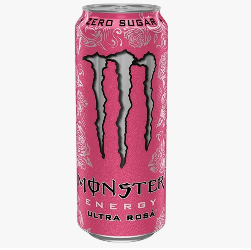 Энергетический напиток Monster Energy Ultra Rosa со вкусом розы и грейпфрута (без сахара), 500 мл