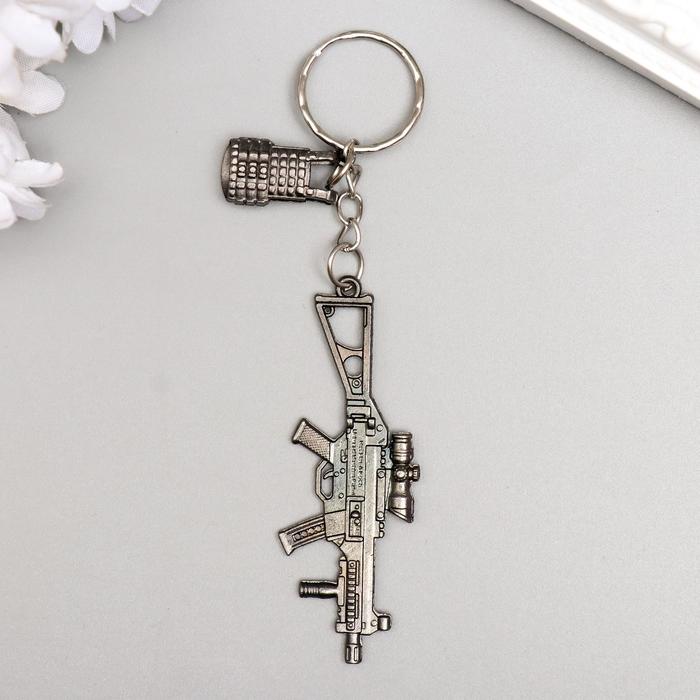 Брелок металл "Оружие/Бронежилет" МИКС 6,3х1,3 см - фото 2