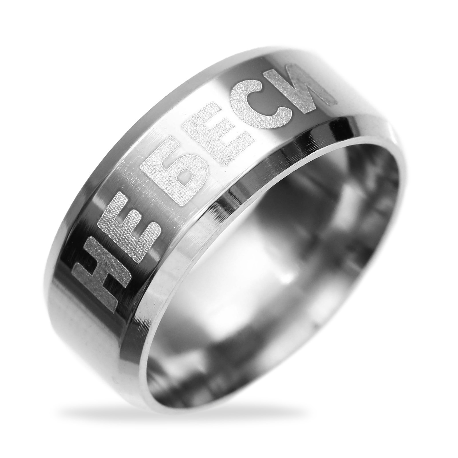 Кольцо с гравировкой, металл, d = 1,6 см - фото 2