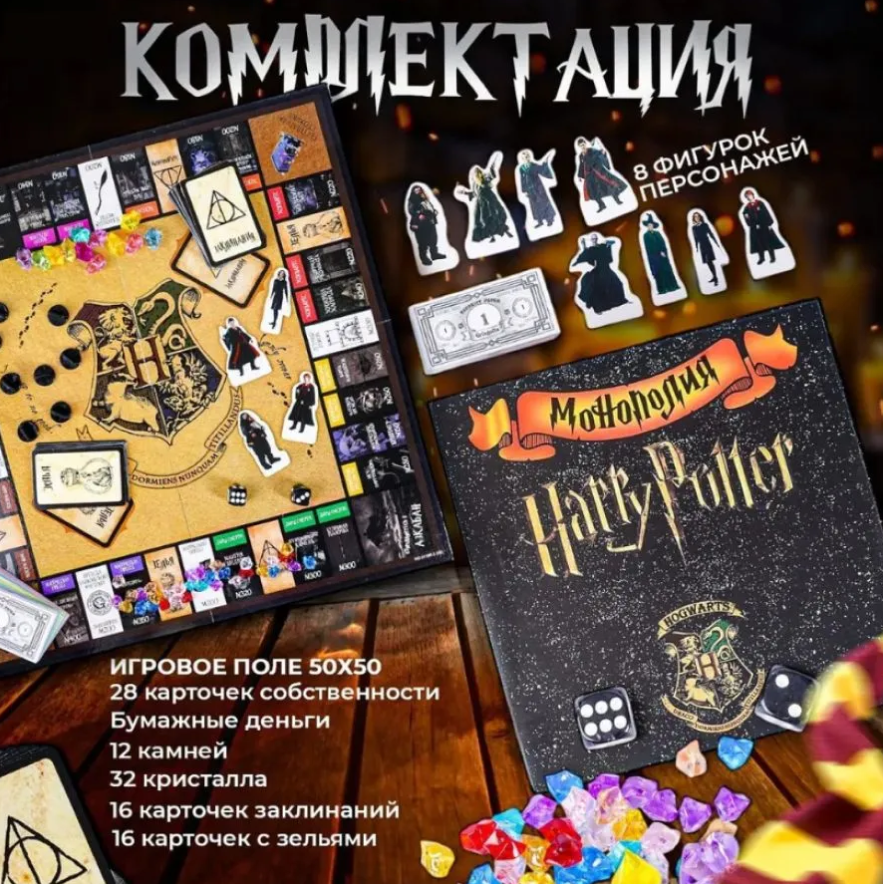 Настольная игра "Монополия Гарри Поттер" - фото 3