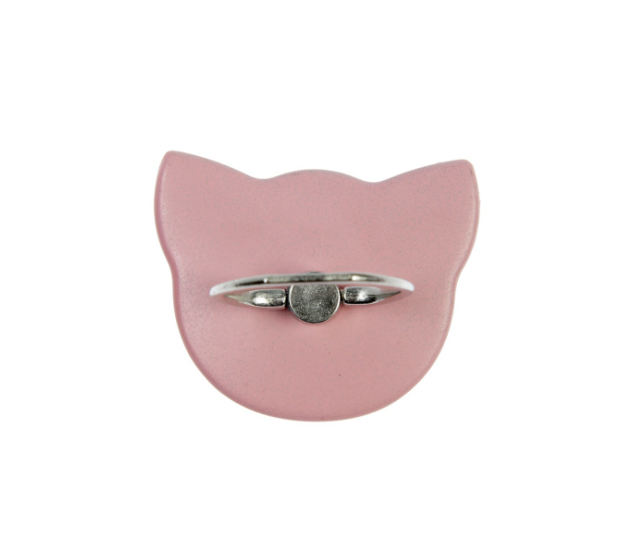 Попсокет "Кошка" розовый - фото 2