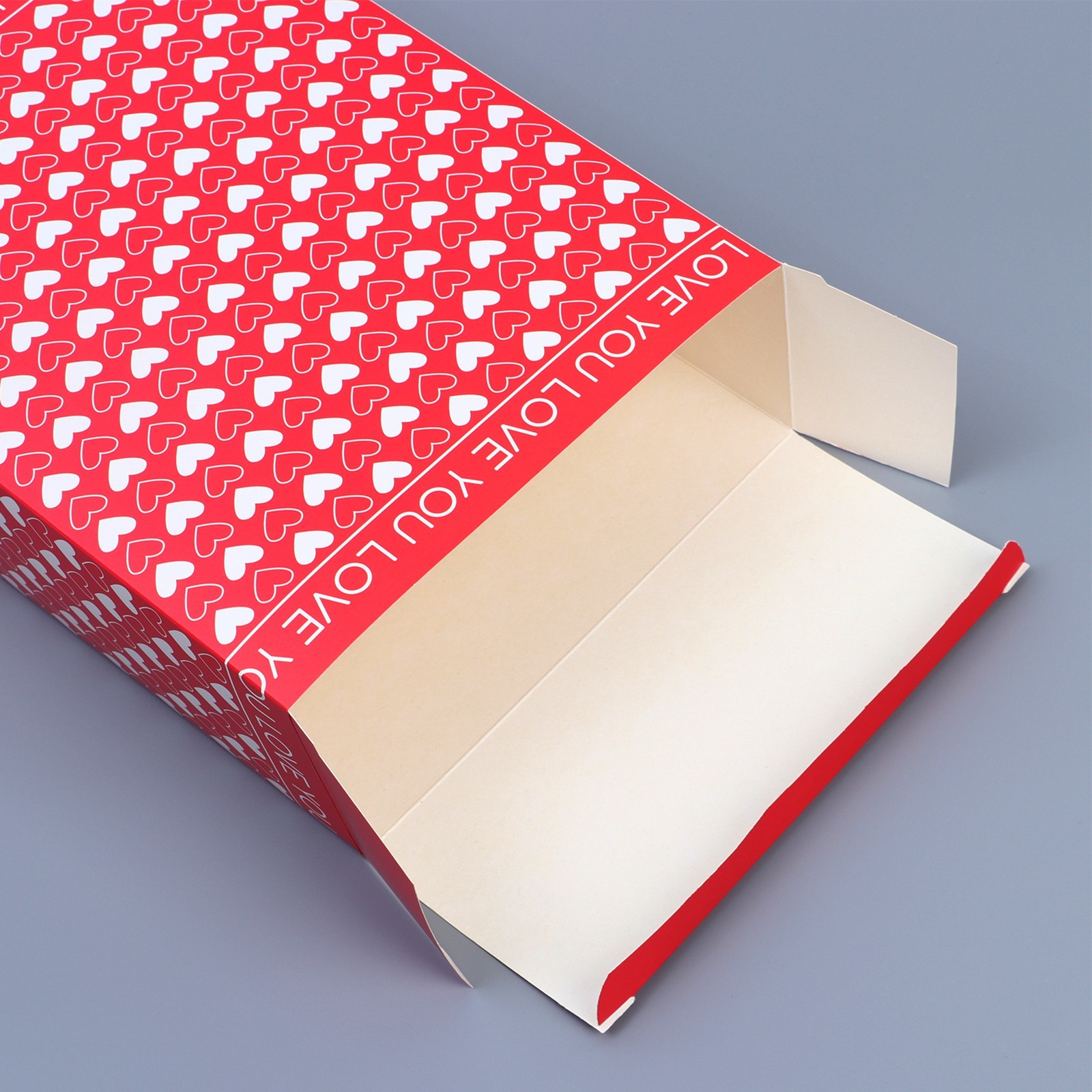 Коробка складная «Сердца», 22 × 30 × 10 см - фото 2